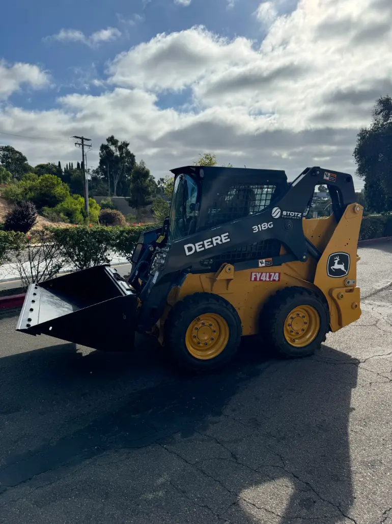 Skid Steer Services - Concrete Demolition