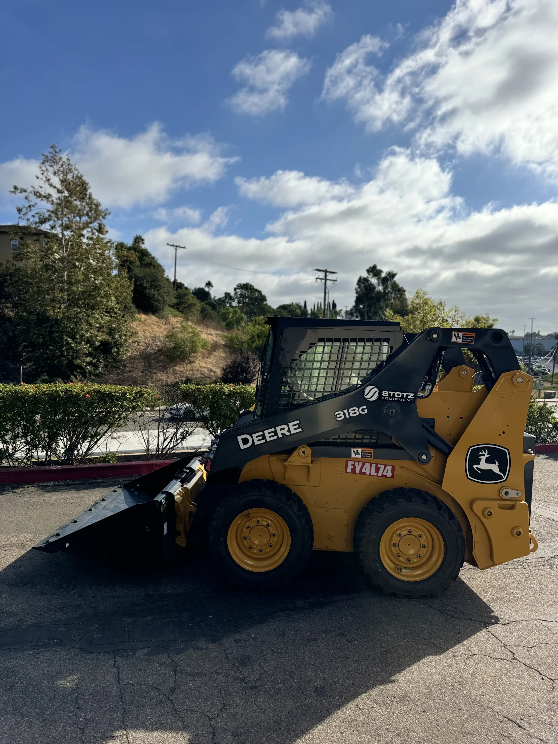 skid steer San Diego